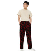 KAll-over print unisex wide-leg pants