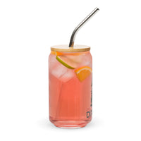 Dixie Pig Tower Can-shaped glass