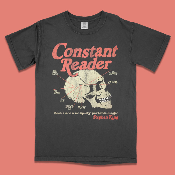 Constant Reader Unisex garment-dyed heavyweight t-shirt