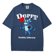 Derry Public Library Garment Dyed Tee