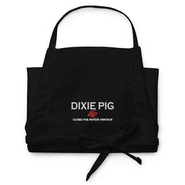 Dixie Pig Embroidered Apron