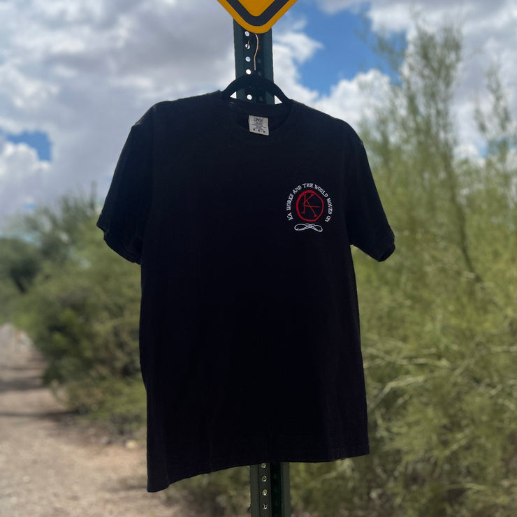 Ka Works Embroidered Garment Dyed Tee
