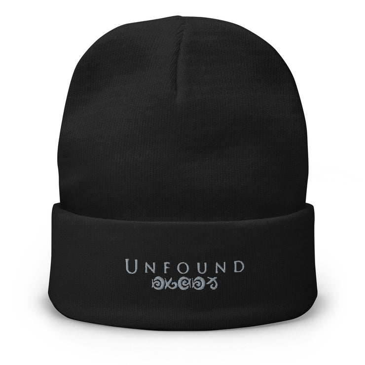 Unfound Embroidered Beanie