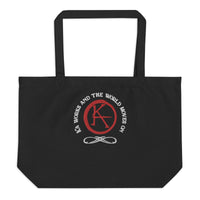 Ka Works organic embroidered tote bag