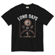 Long Days And Pleasant Nights garment-dyed heavyweight t-shirt