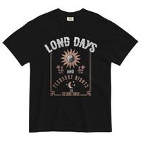 Long Days And Pleasant Nights garment-dyed heavyweight t-shirt