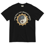 KA Yin Yang garment-dyed heavyweight t-shirt
