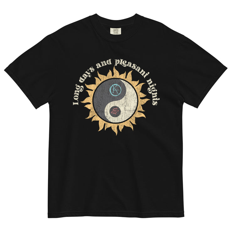 KA Yin Yang garment-dyed heavyweight t-shirt