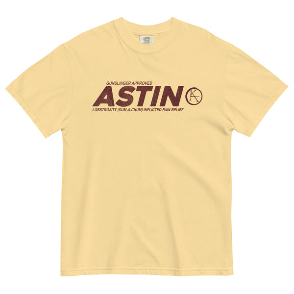 Astin garment-dyed heavyweight t-shirt