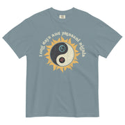 KA Yin Yang garment-dyed heavyweight t-shirt