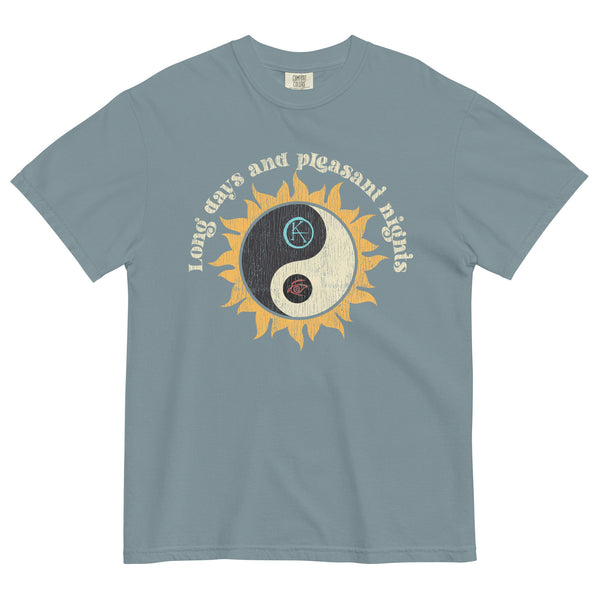 KA Yin Yang garment-dyed heavyweight t-shirt