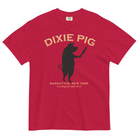 Dixie Pig garment dyed heavyweight t-shirt