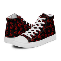 Dark Tower high top canvas shoes