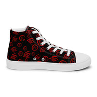 Dark Tower high top canvas shoes
