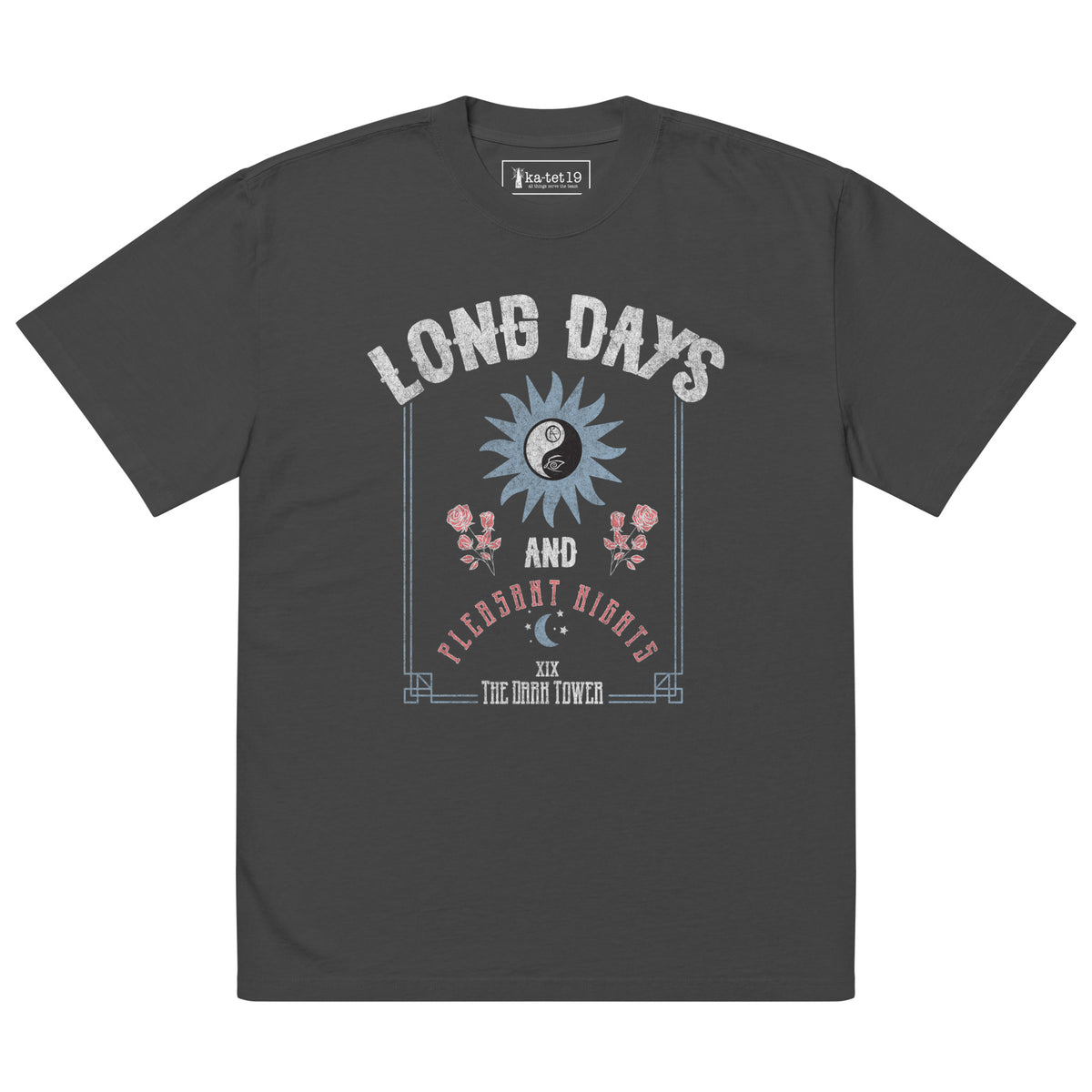 LDPN Oversized faded t-shirt