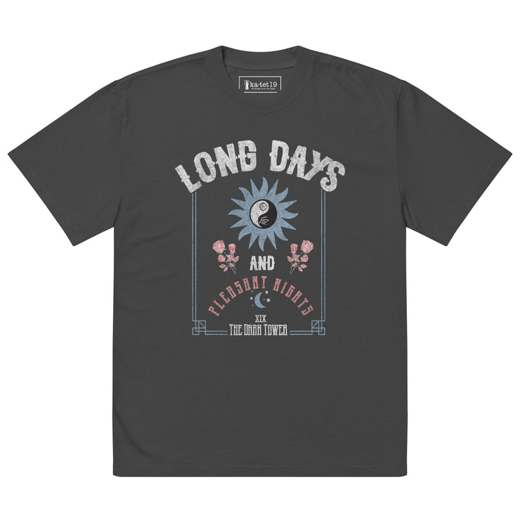 LDPN Oversized faded t-shirt