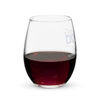 Dixie Pig Stemless wine glass