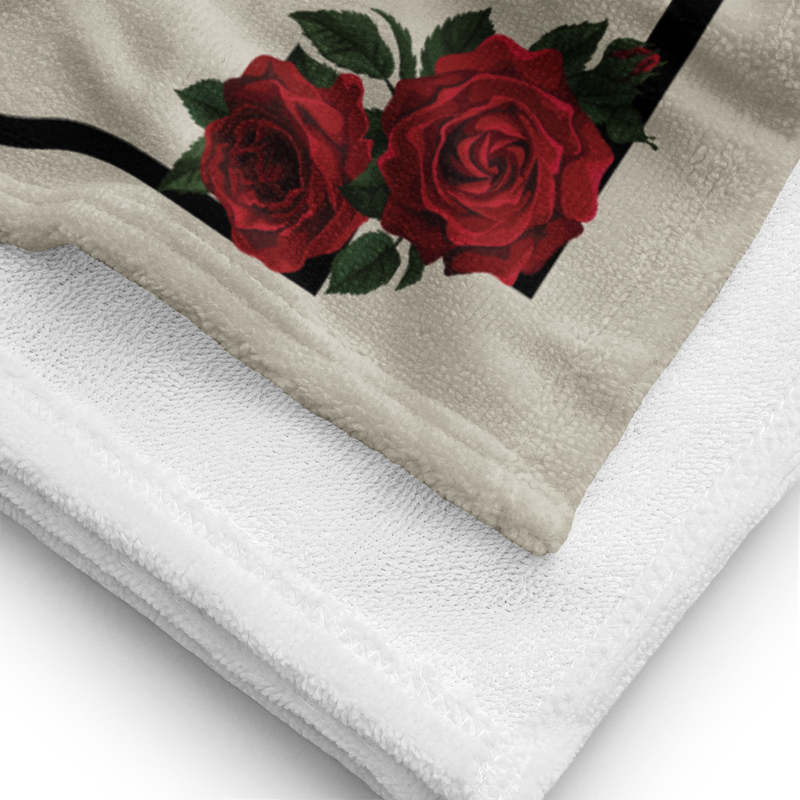 Dark rose bath discount towels