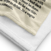 Beginning Beach Towel