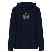 KA vintage stripes Unisex essential eco hoodie