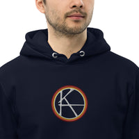 KA vintage stripes Unisex essential eco hoodie