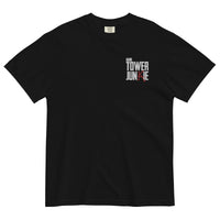 Tower Junkie garment-dyed heavyweight t-shirt