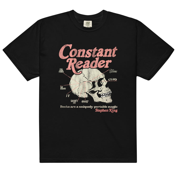Constant Reader Unisex garment-dyed heavyweight t-shirt