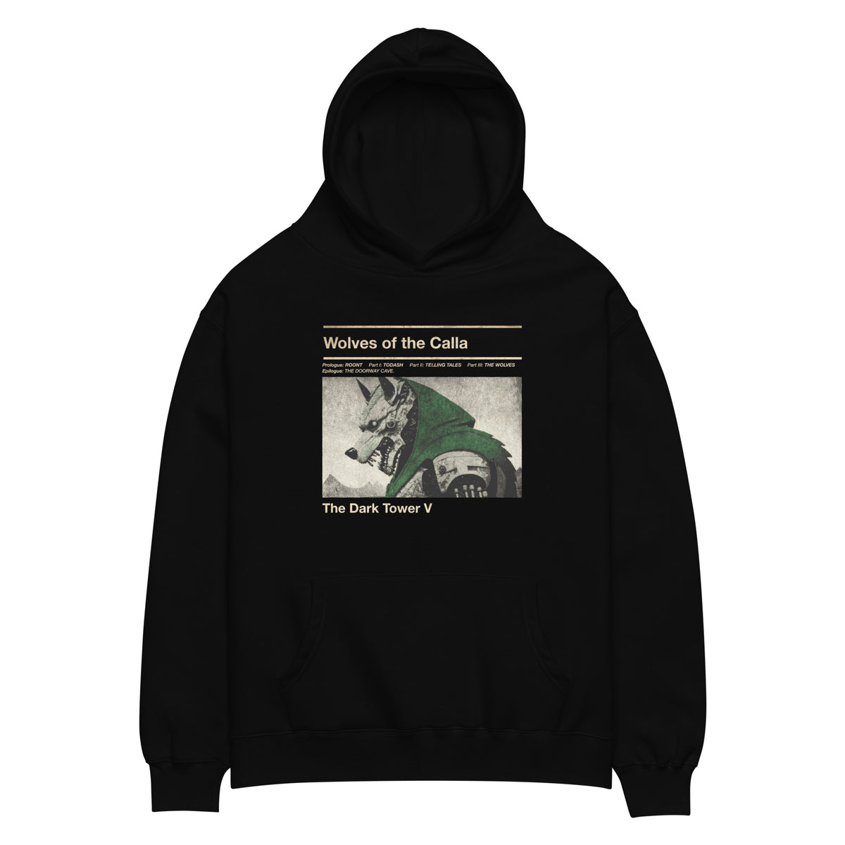 Wolves of the Calla Unisex oversized hoodie
