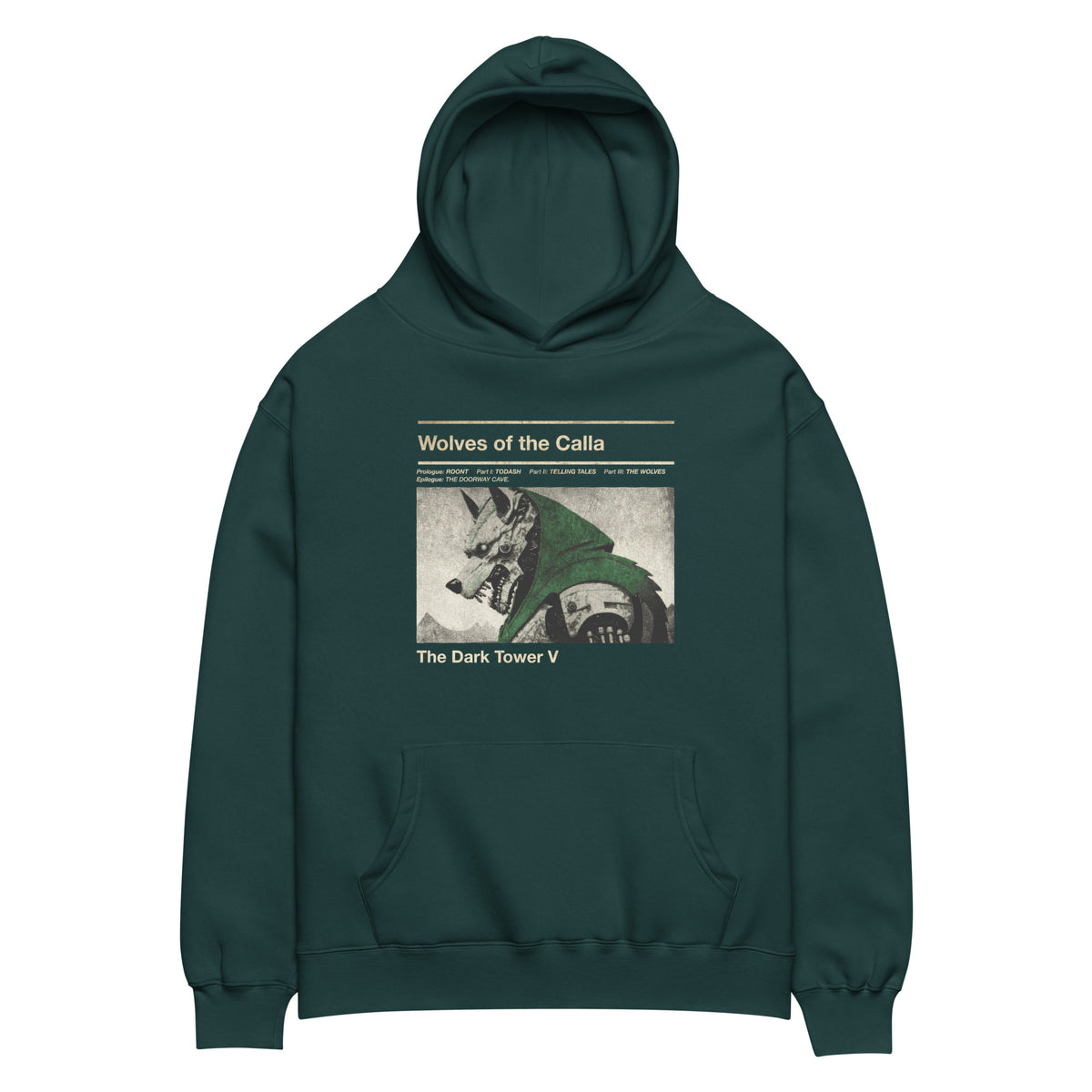 Wolves of the Calla Unisex oversized hoodie