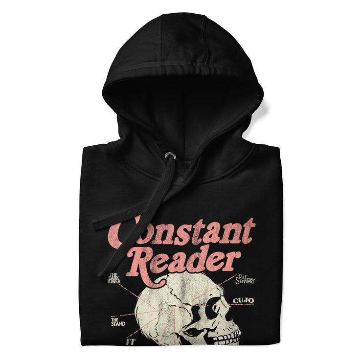 Constant Reader Skull Unisex Hoodie