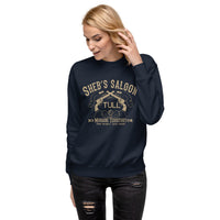 Shebs Saloon Unisex Premium Sweatshirt