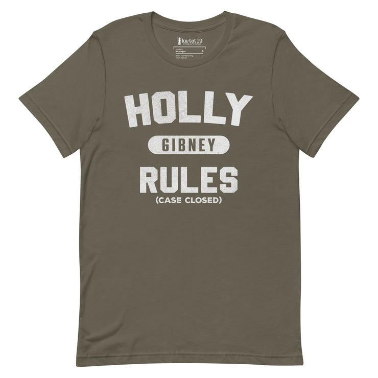 Holly Gibney Rules Tee