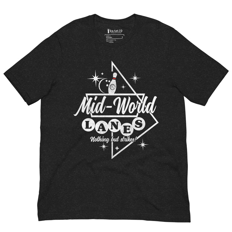 Midworld Lanes Unisex t-shirt