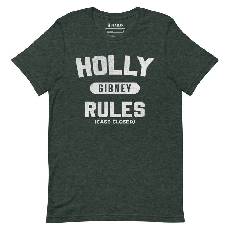 Holly Gibney Rules Tee