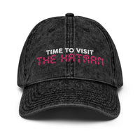 The Hatman Vintage Cotton Twill Cap