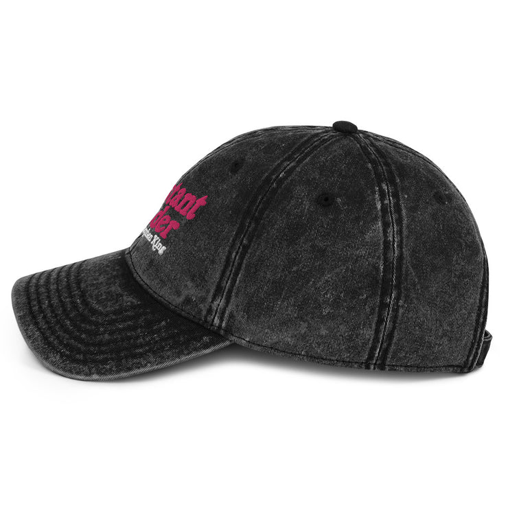 Constant Reader Vintage Cotton Twill Cap