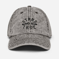 Be True Vintage Cotton Twill Cap