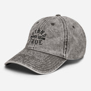 Be True Vintage Cotton Twill Cap