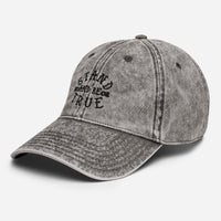 Be True Vintage Cotton Twill Cap