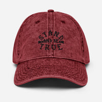 Be True Vintage Cotton Twill Cap