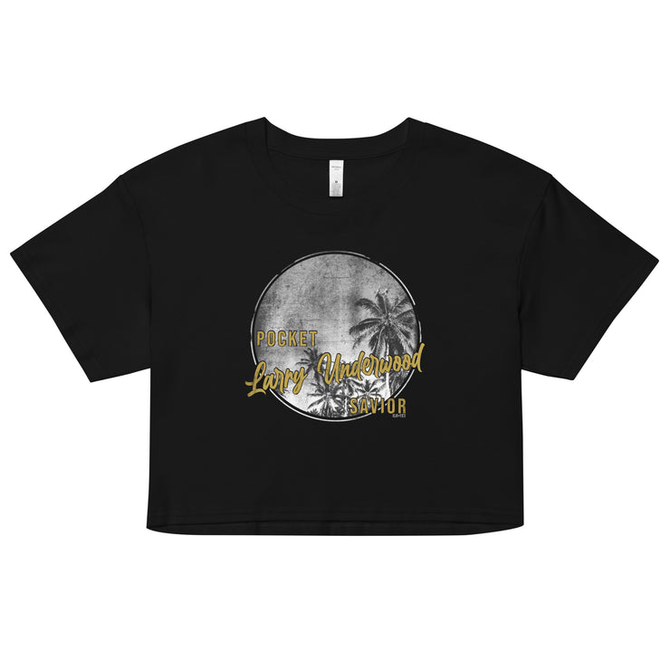 Larry Underwood Women’s crop top
