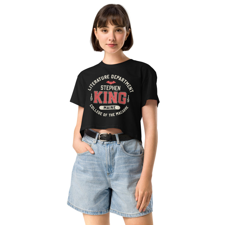 College of the Macabre Women’s crop top