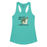 Nothing But Strikes Women’s fitted racerback tank top