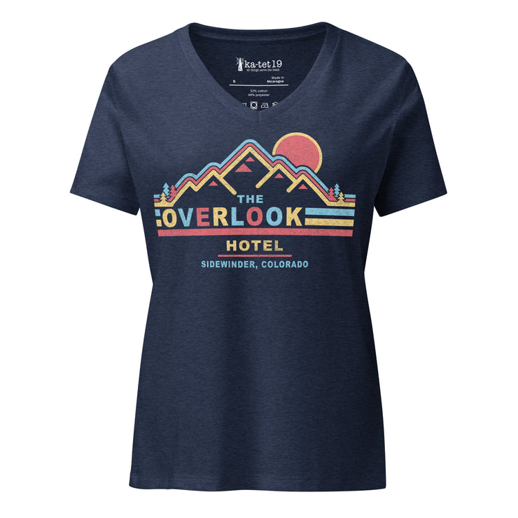 Retro Overlook Women’s relaxed v-neck t-shirt
