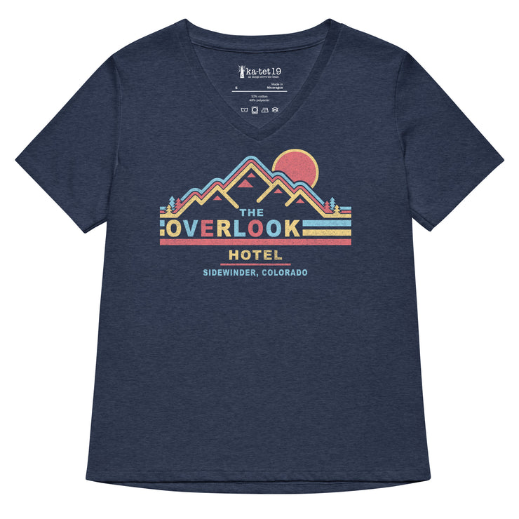 Retro Overlook Women’s relaxed v-neck t-shirt