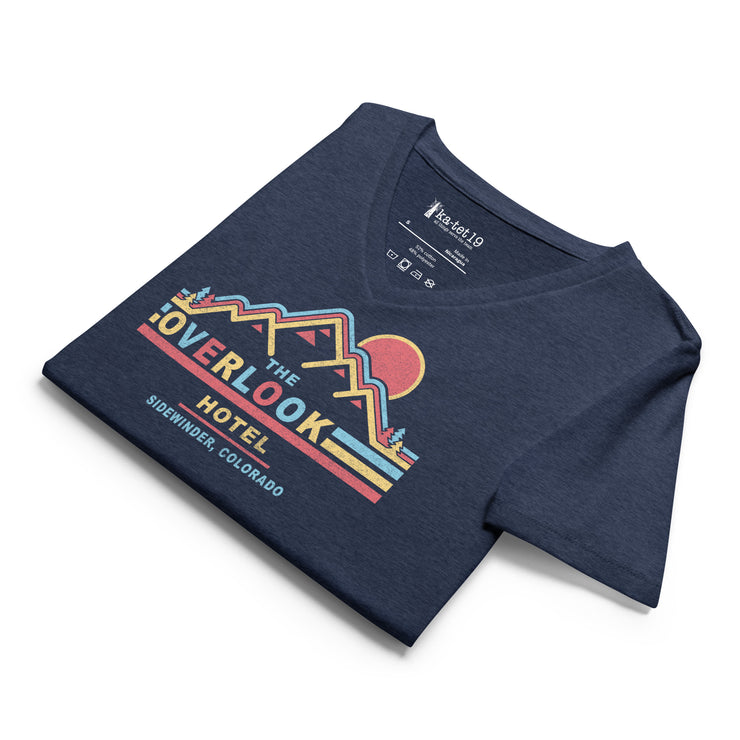 Retro Overlook Women’s relaxed v-neck t-shirt