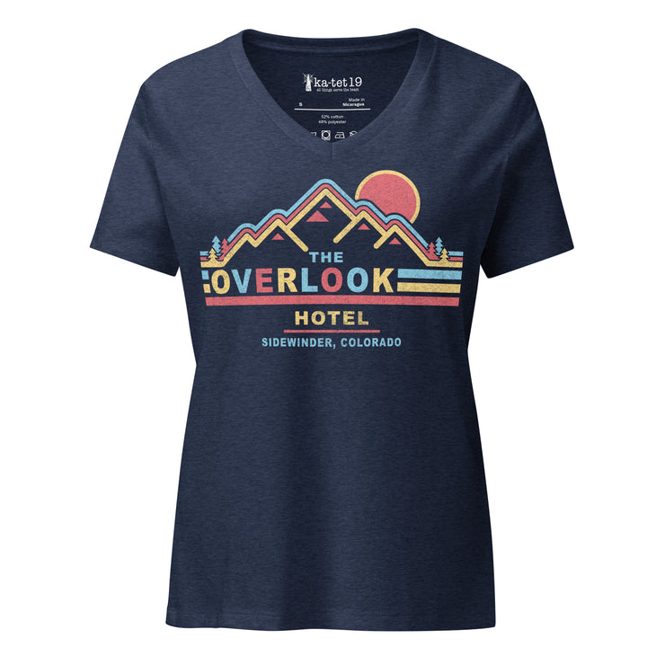 Retro Overlook Women’s relaxed v-neck t-shirt