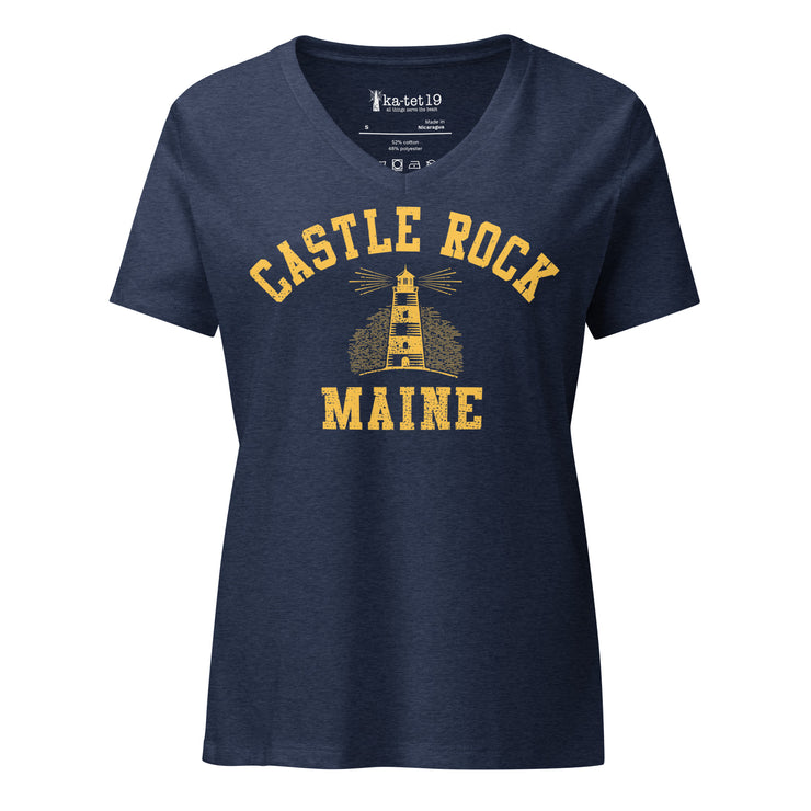 Castle Rock Women’s relaxed v-neck t-shirt