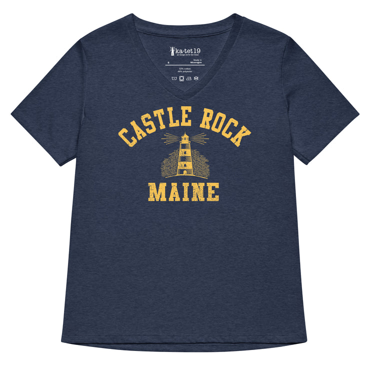 Castle Rock Women’s relaxed v-neck t-shirt