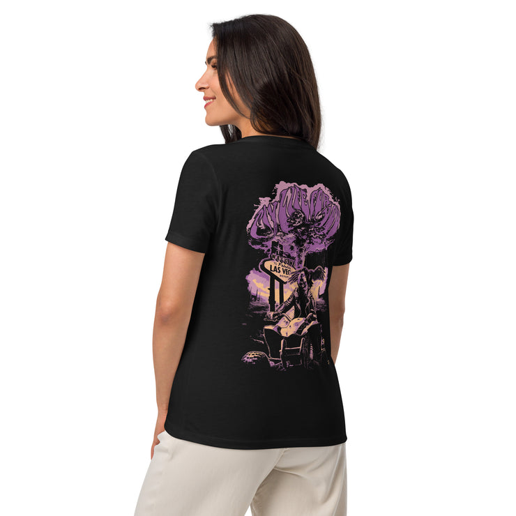 Trashcan Man Women’s relaxed v-neck t-shirt